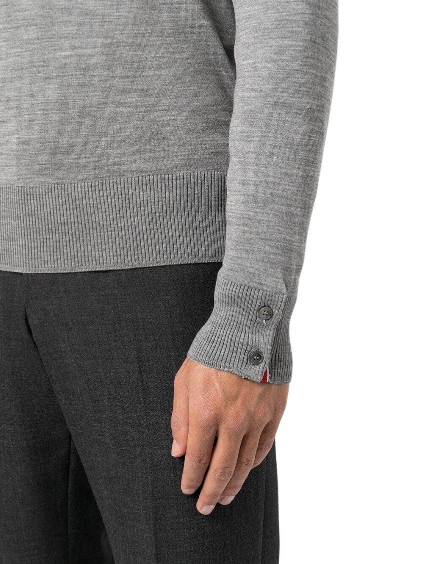 Grey Crew Neck Sweater 5