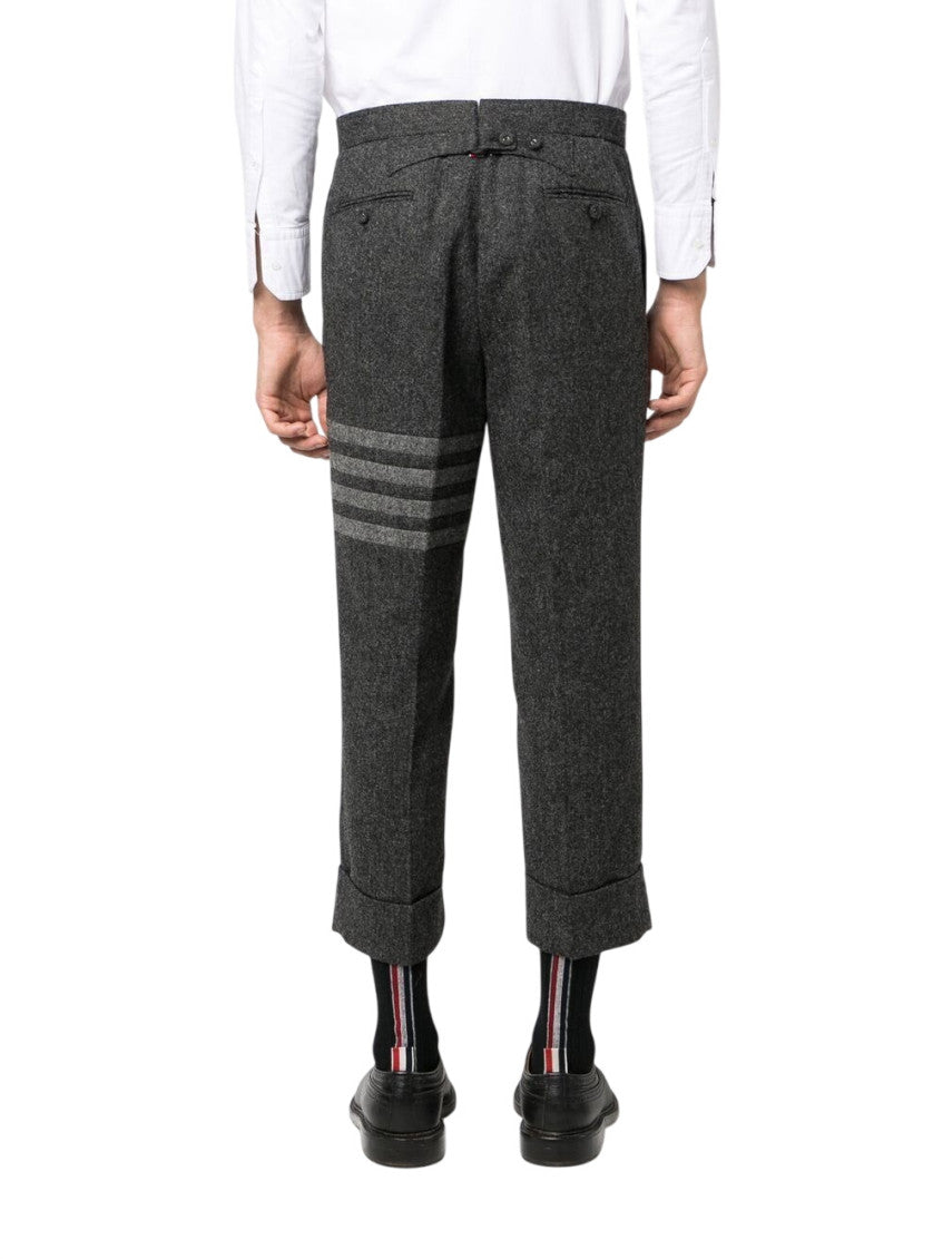Dark Grey Relaxed Pants 3