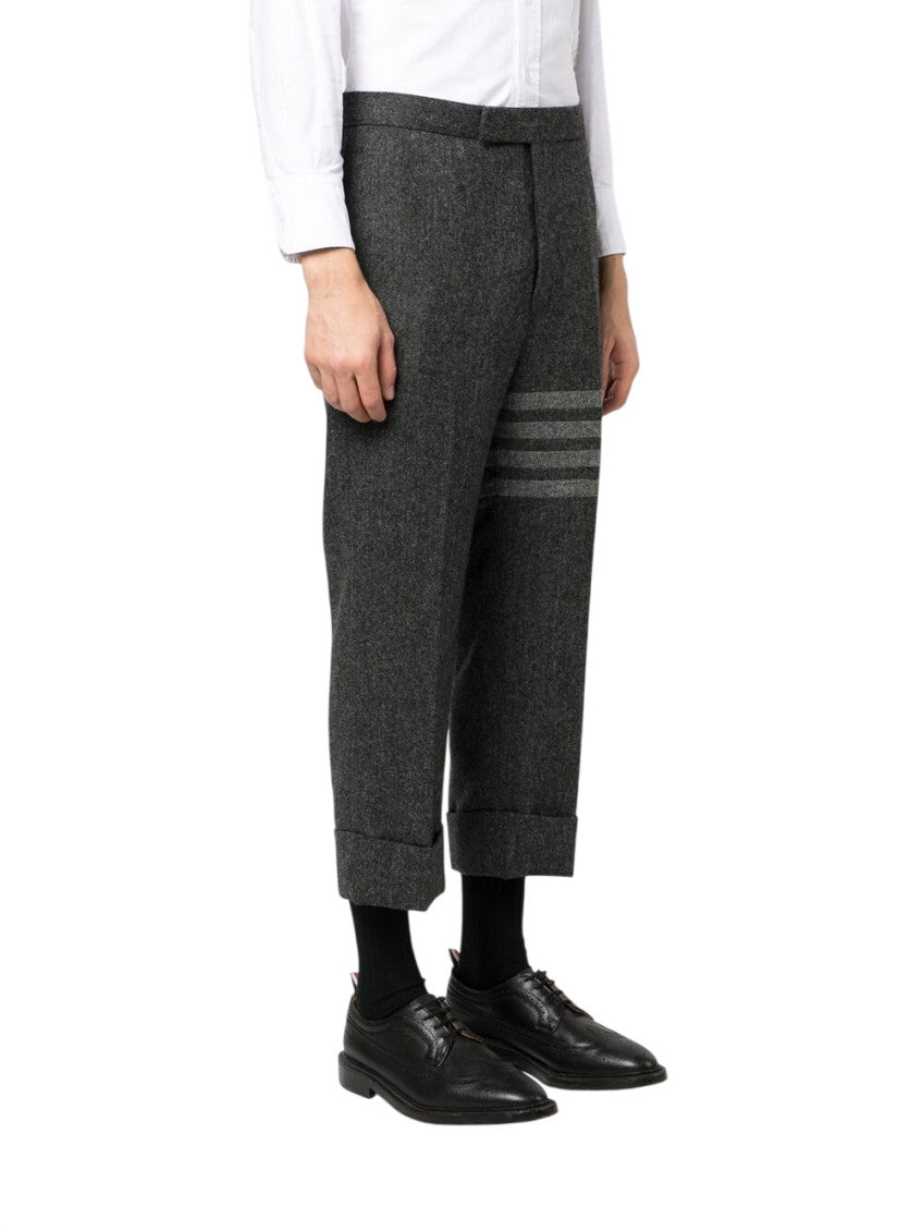 Dark Grey Relaxed Pants 4