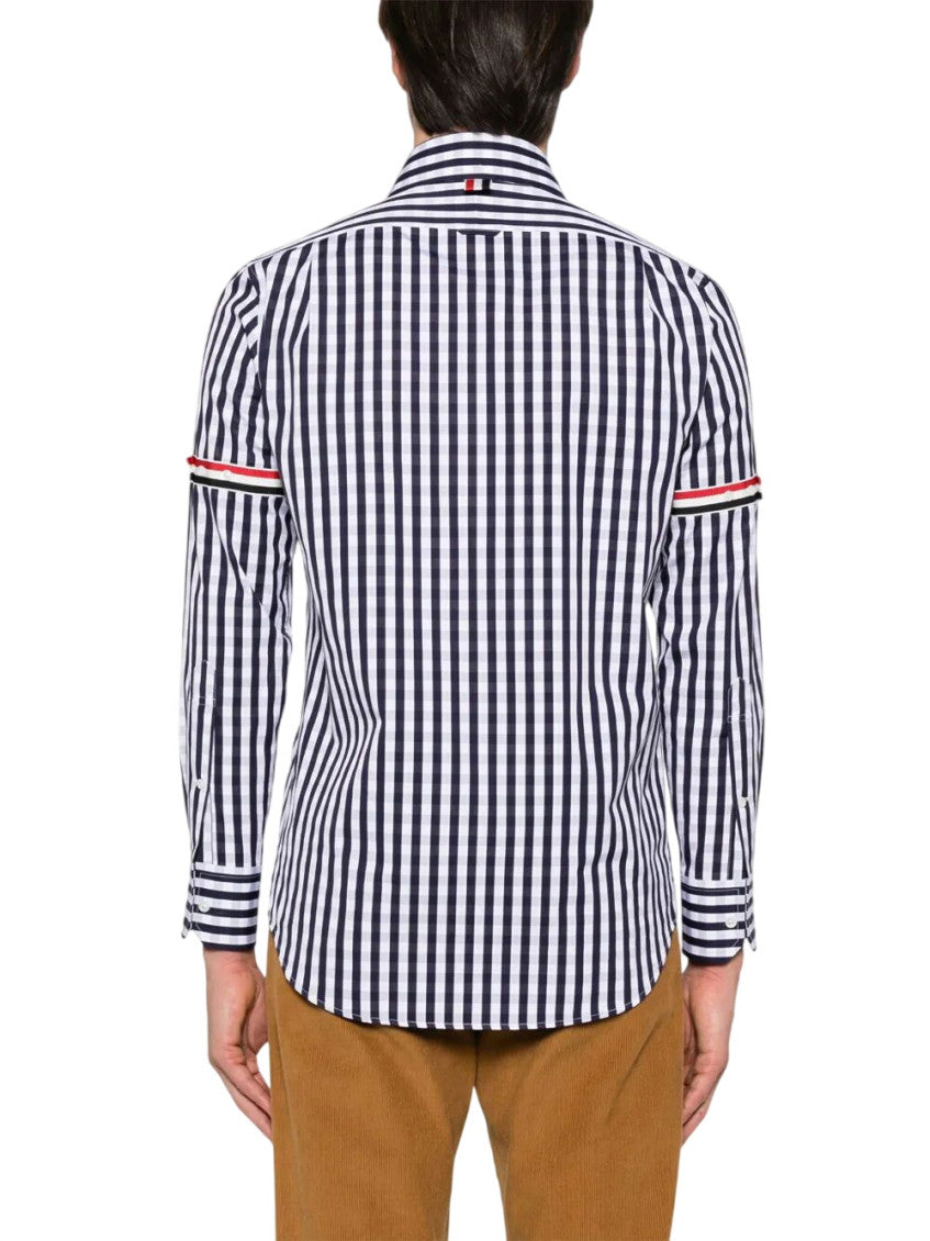 Navy Blue Stripes Shirts 2