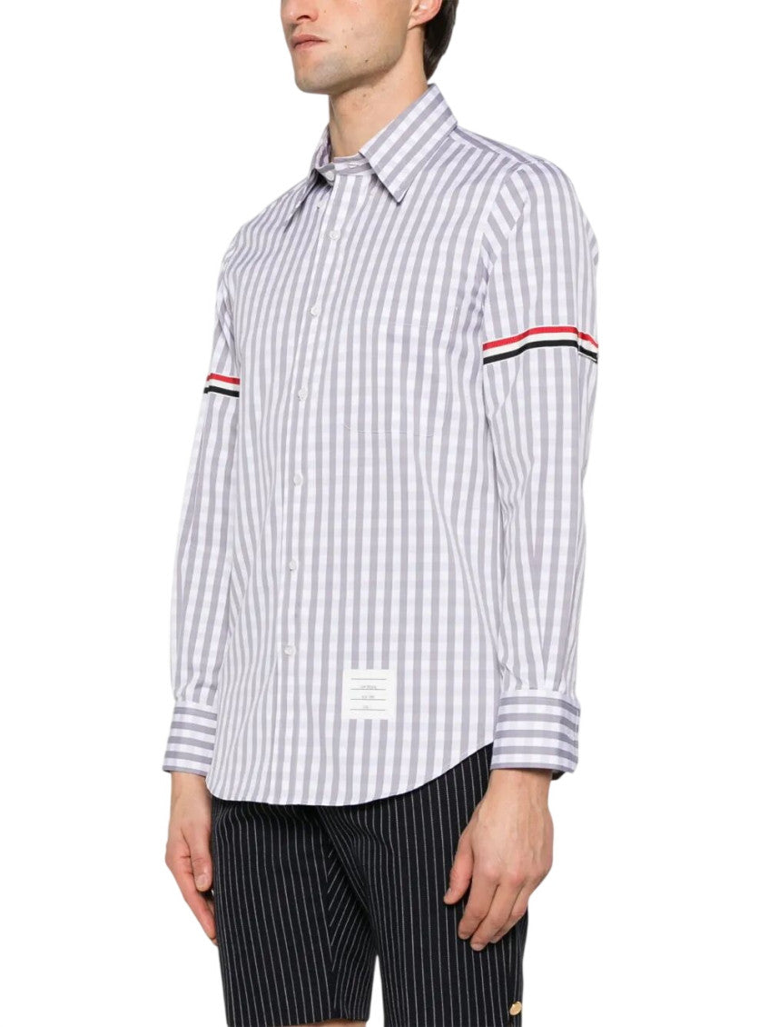 Grey Straight Stripes Shirts 4