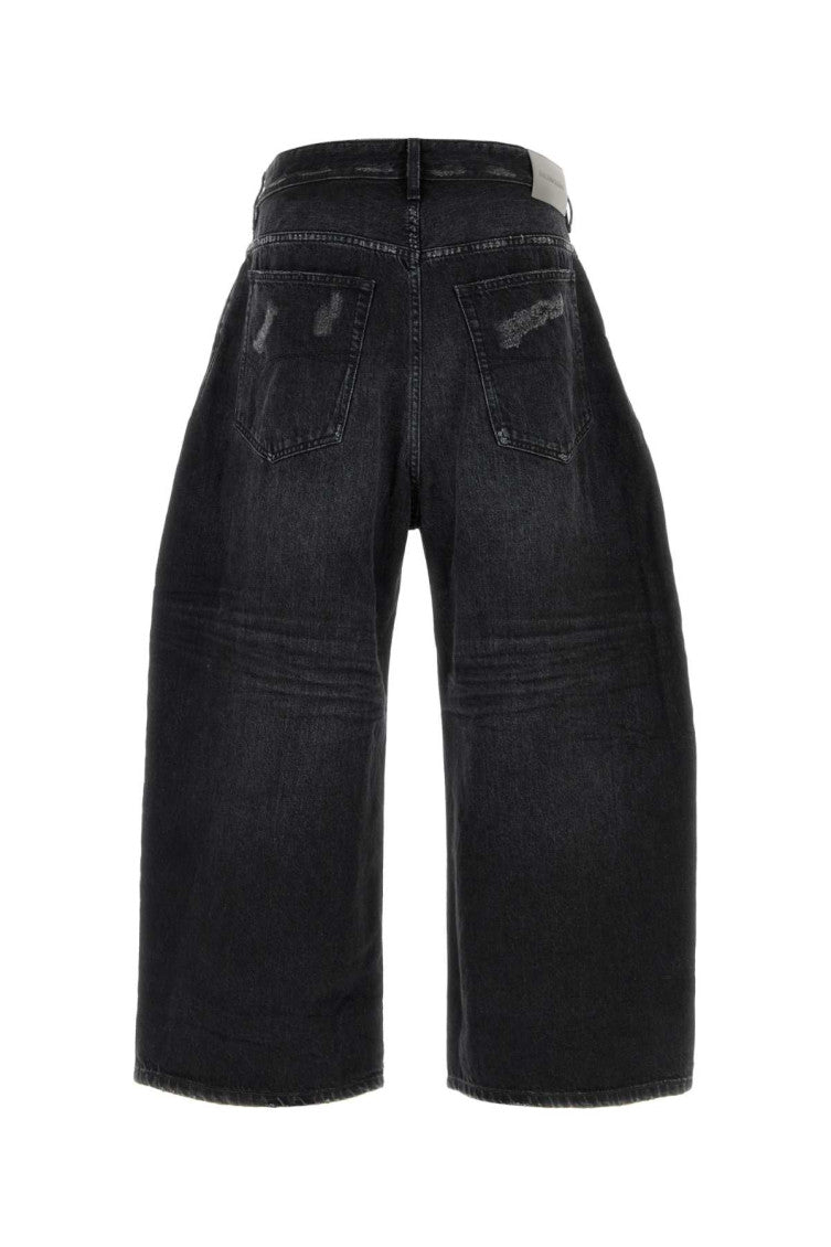 Black Mid Rise Jeans 2
