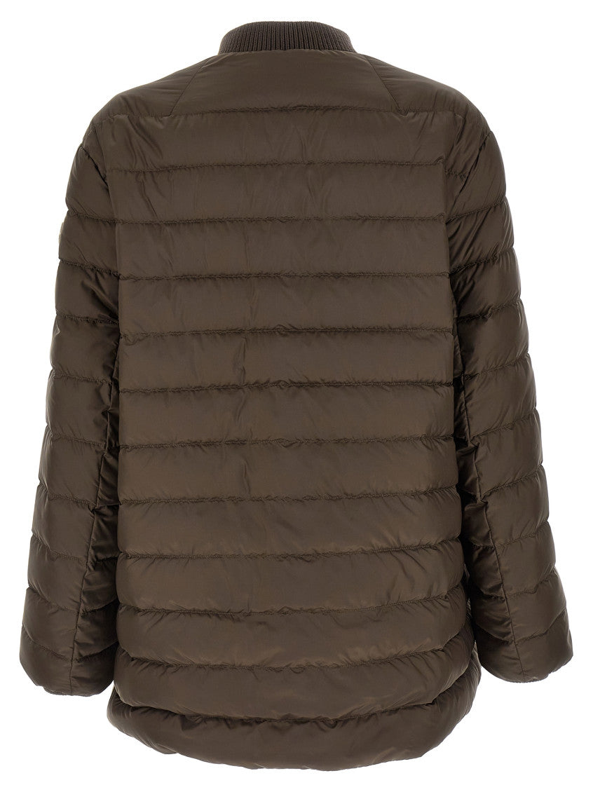 Brown Quilted Jacket 2