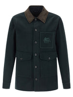 Green Embroidered Jacket 1