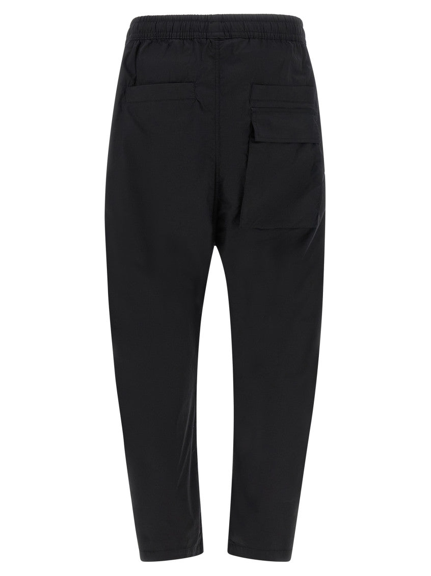 Black Relaxed Drawstring Pants 2