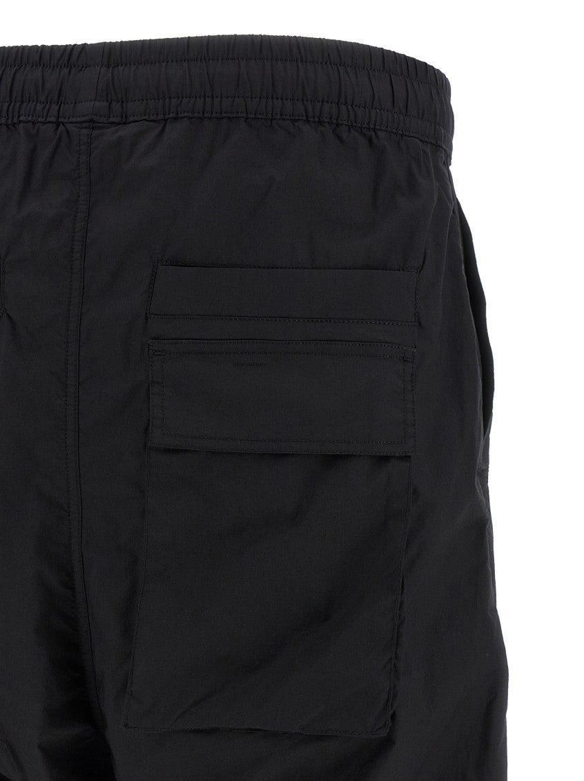 Black Relaxed Drawstring Pants 4
