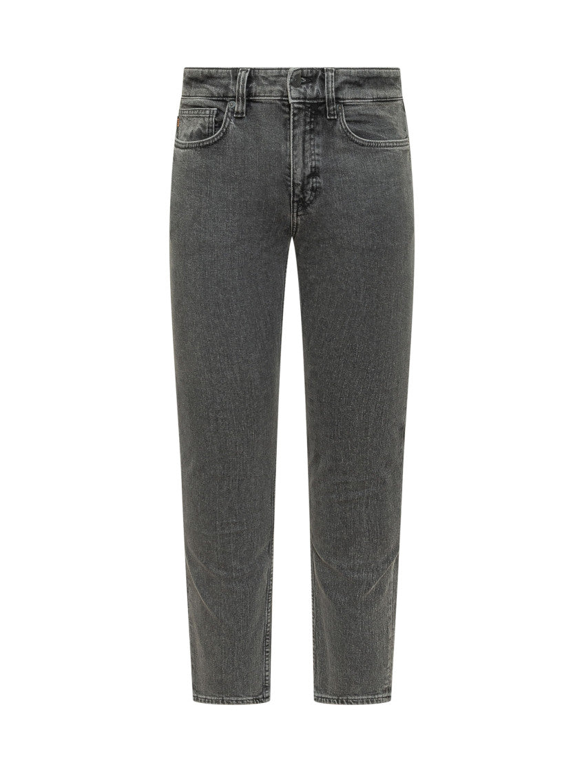 Dark Grey Slim Jeans 1