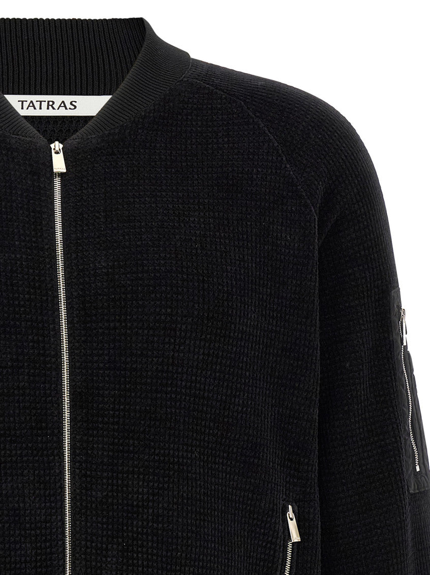 Black Textured Jacket 3