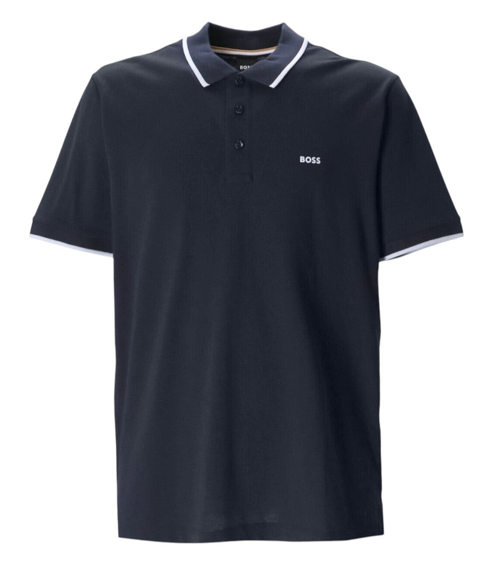 Navy Blue Logo Polos 1