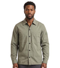 Olive Relaxed Solid Shirts 1