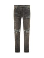Dark Grey Slim Jeans 1