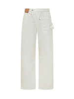 Off White Straight Jeans 1
