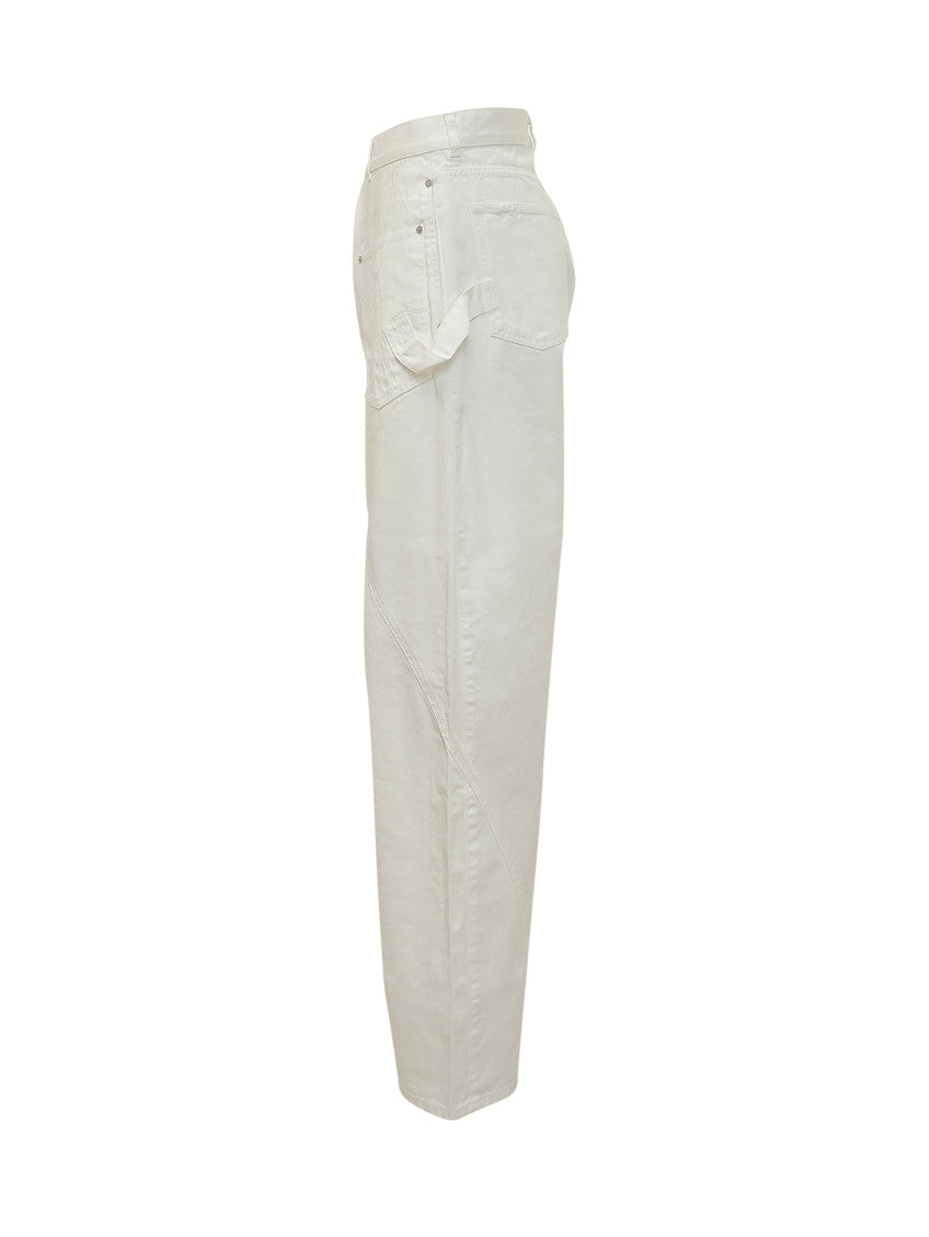 Off White Straight Jeans 3