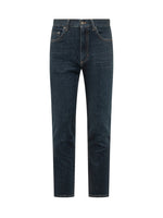 Blue Slim Mid Rise Jeans 1