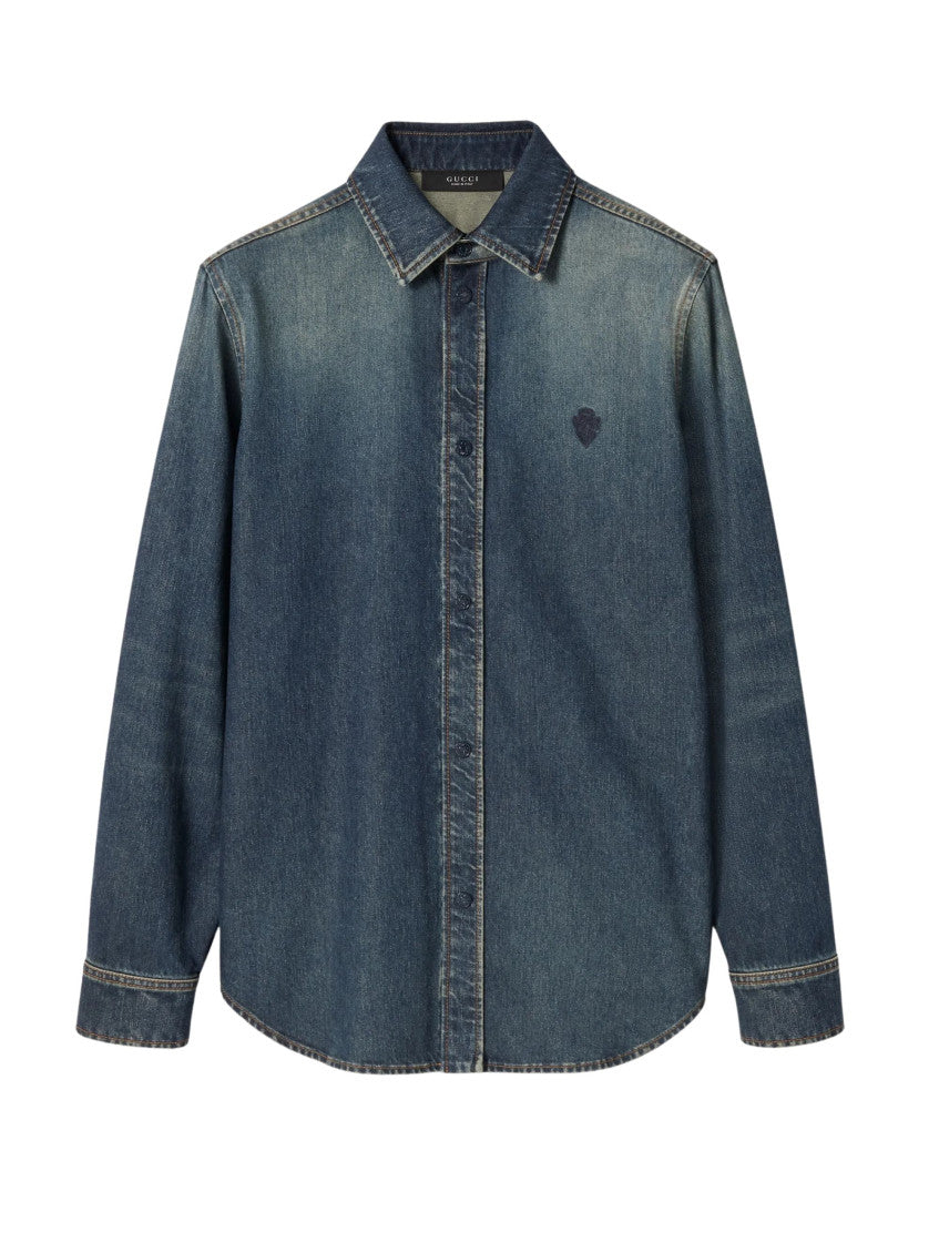 Blue Regular Logo Shirt 1