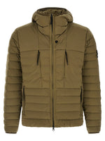 Green Quilted Hood Jacket 1