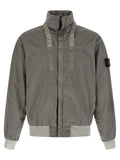 Grey Solid Logo Jacket 1