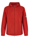 Red Solid Hood Jacket 1