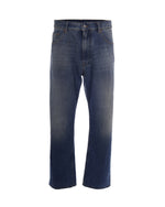 Dark Blue Regular Jeans 1