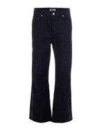 Dark Blue Straight Jeans 1