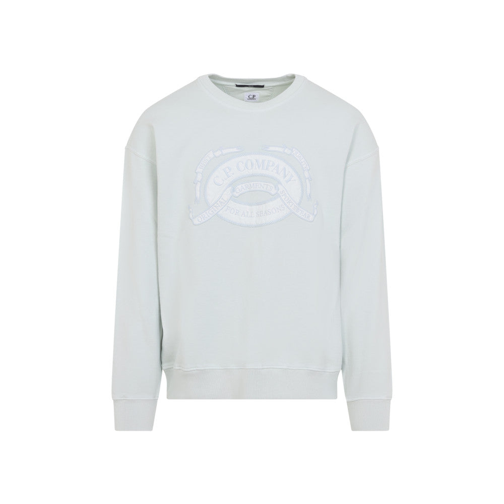 Light Blue Logo Sweatshirts 1