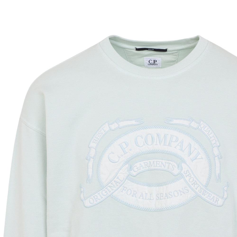 Light Blue Logo Sweatshirts 3