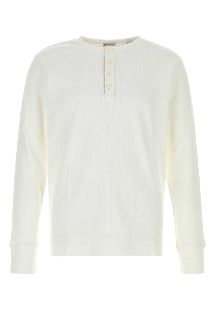 Off White Henley T-Shirt 1