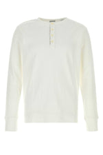 Off White Henley T-Shirt 1