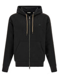 Black Logo Relaxed Hoodie 1