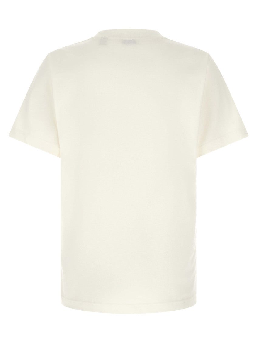 White Crew Neck T-Shirt 2