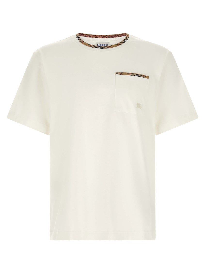 White Crew Neck T-Shirt 1