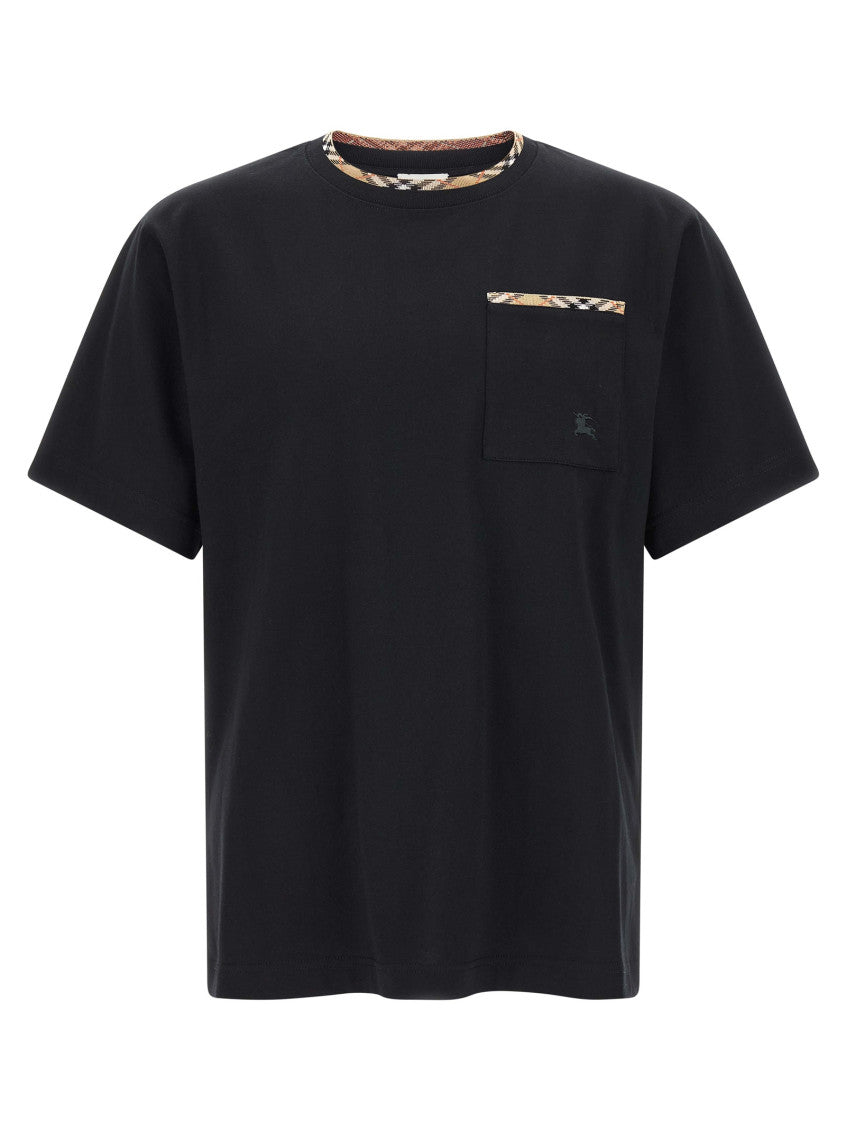 Black Crew Neck T-Shirt 1