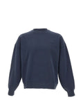 Blue Crew Neck Sweatshirt 1