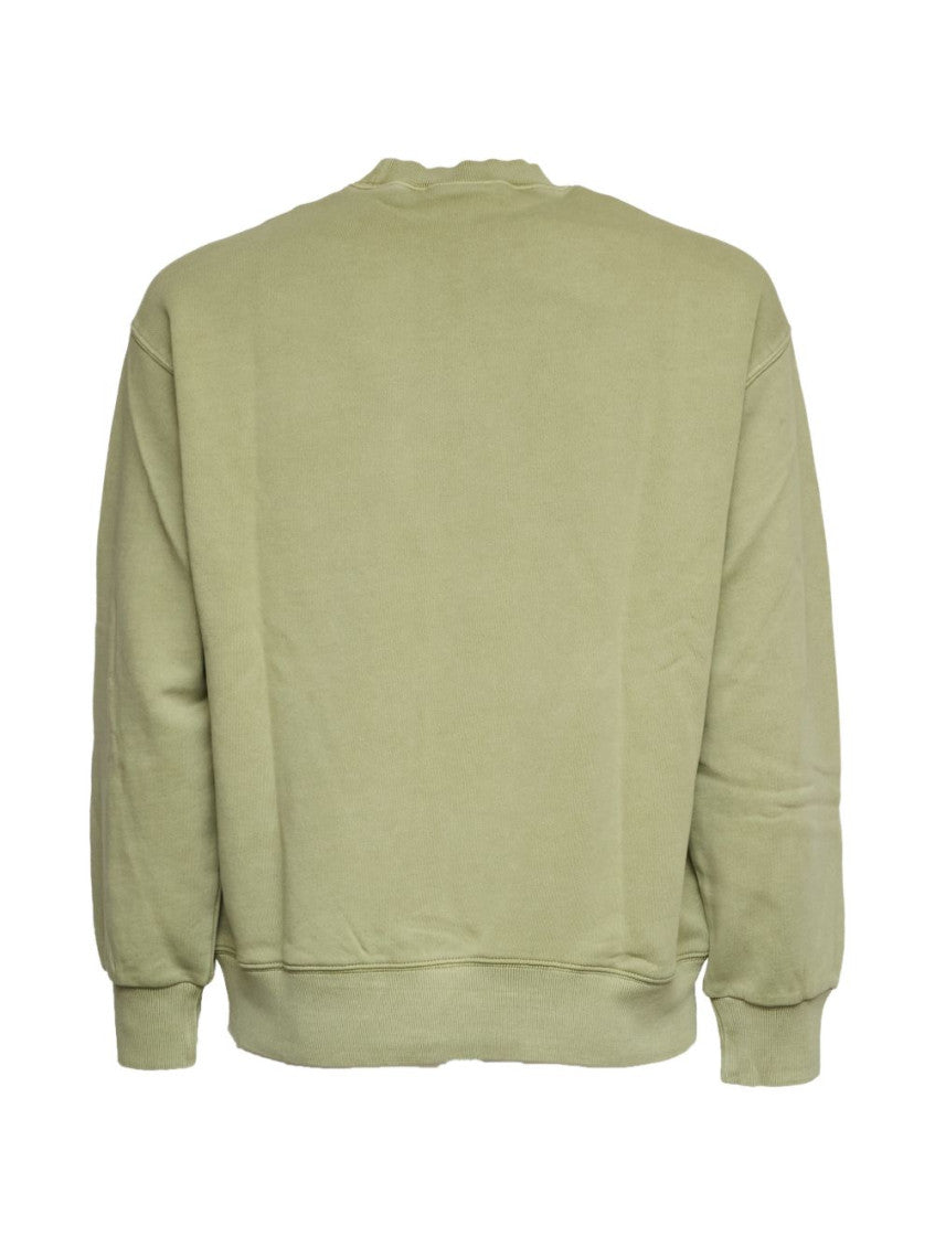 Light Green Relaxed Sweatshirt 2