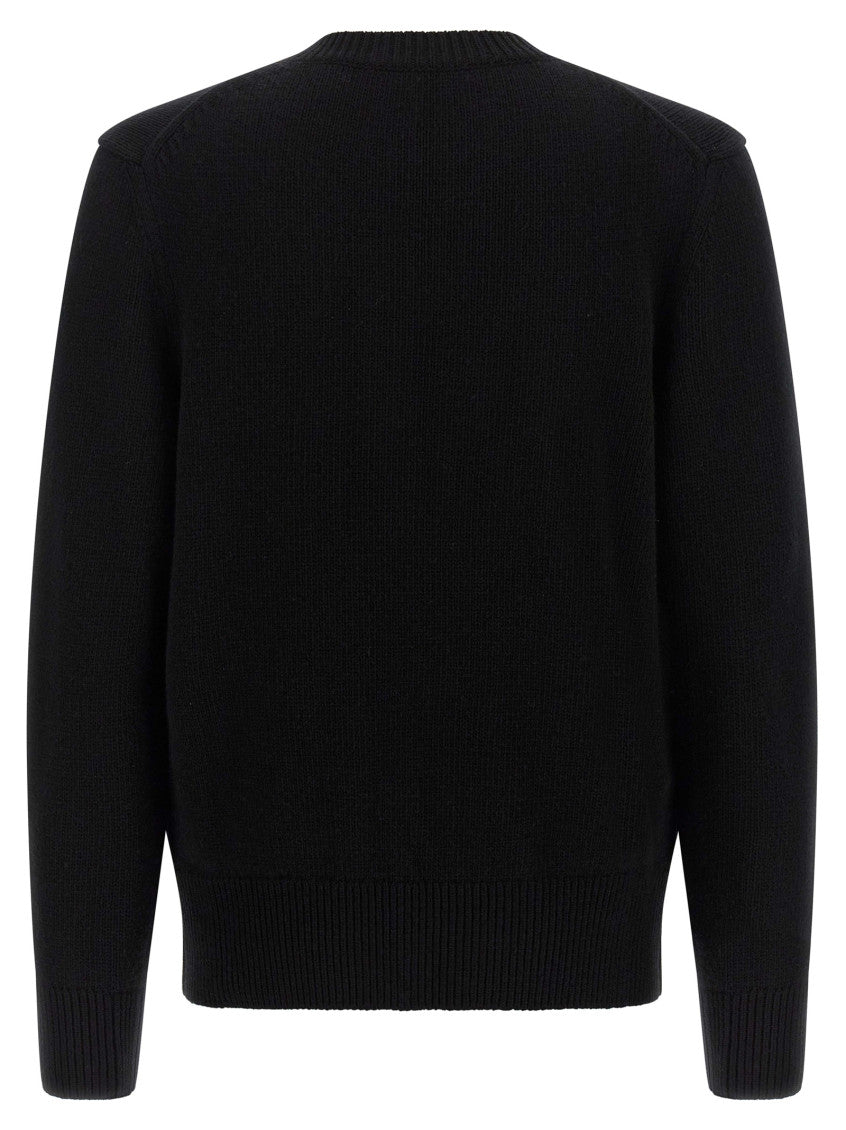 Black Crew Neck Sweater 2