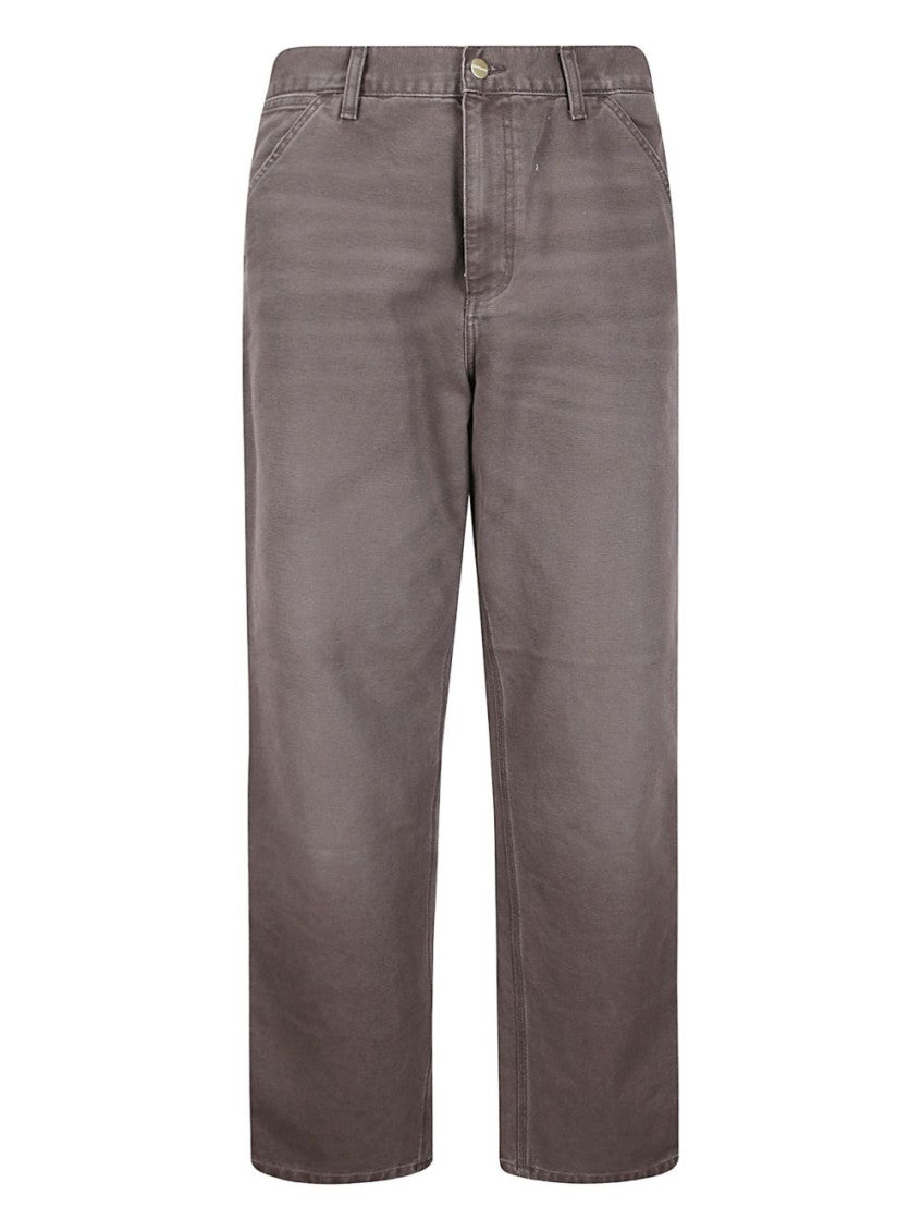 Brown Flat Front Pants 1