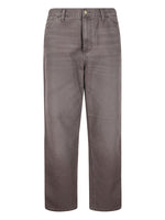 Brown Flat Front Pants 1