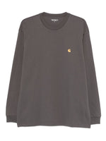 Dark Grey Full Sleeves T-Shirt 1