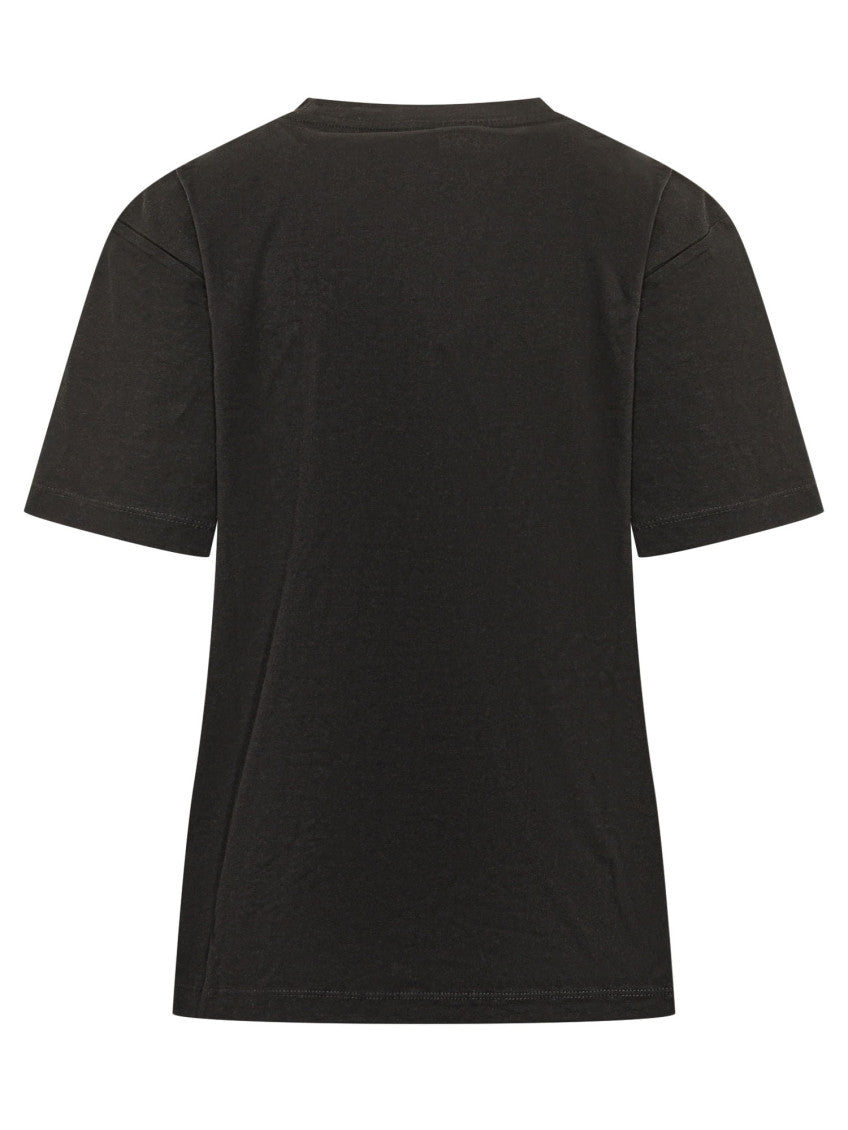 Black Logo Crew Neck T-Shirt 2