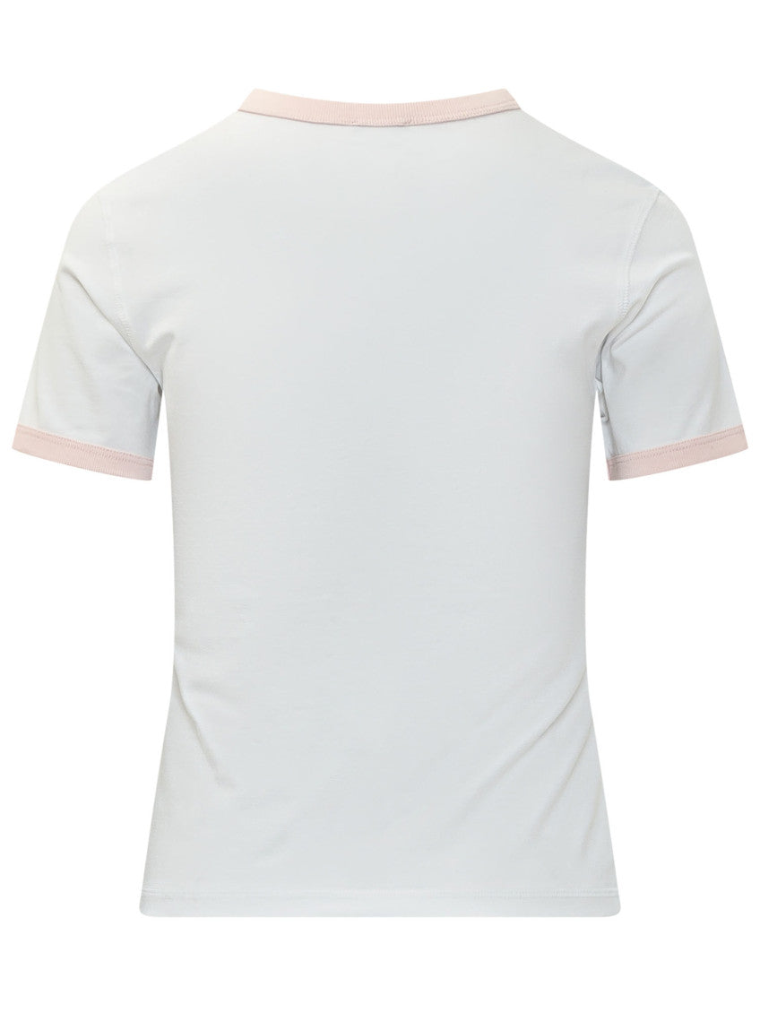White Graphic Crew Neck T-Shirt 2