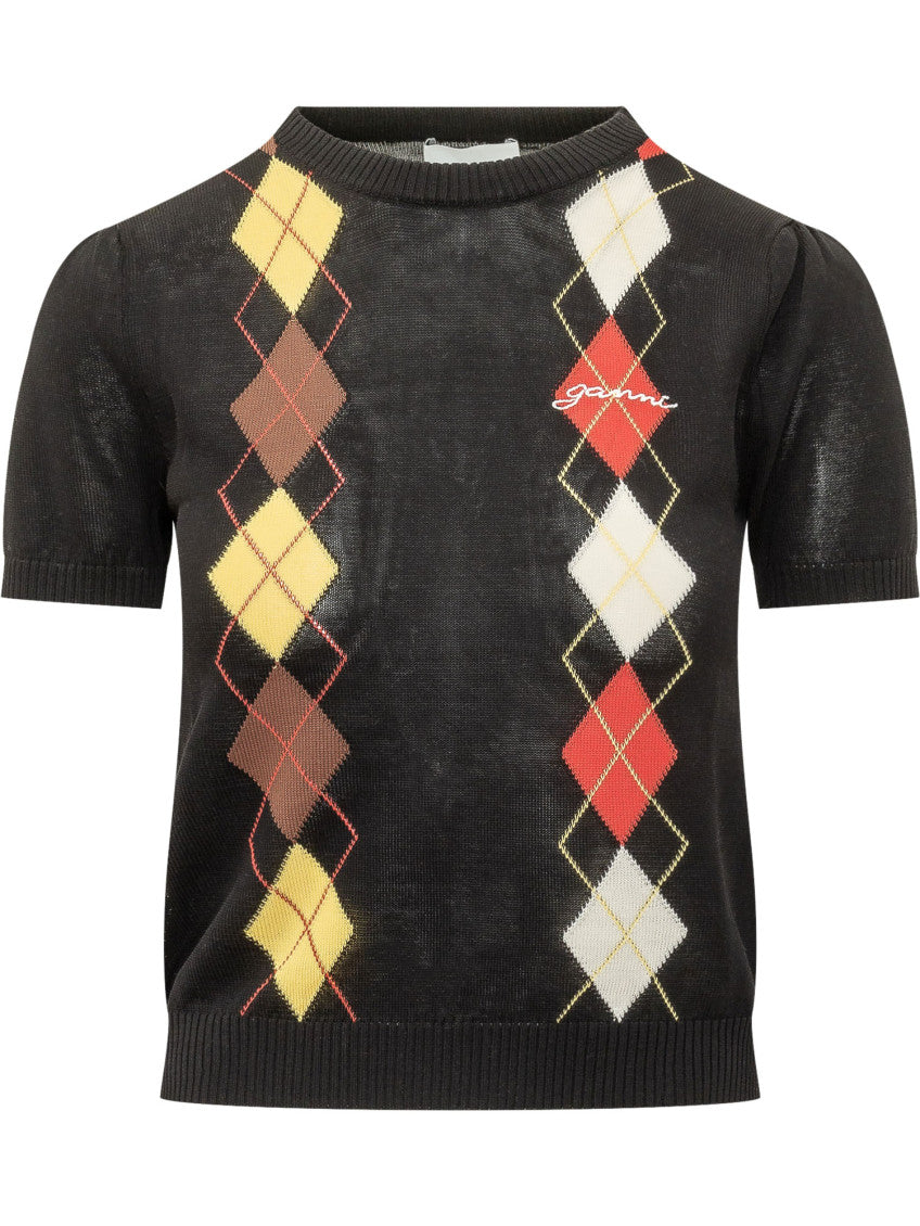 Black Crew Neck T-Shirt 1