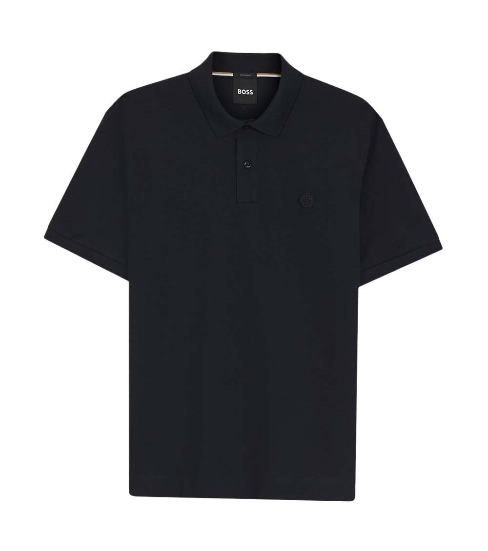 Black Shirt Collar Polo 1