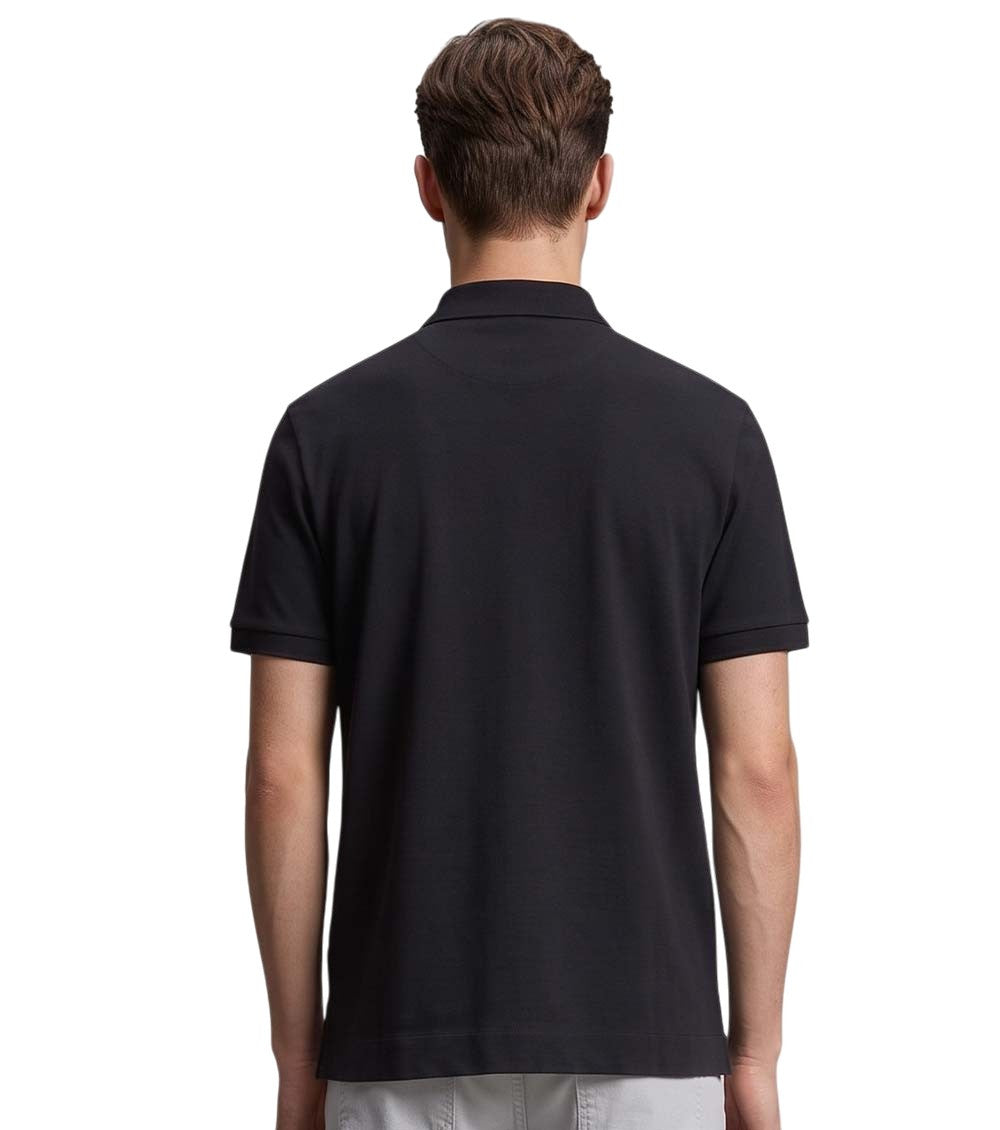 Black Shirt Collar Polo 3
