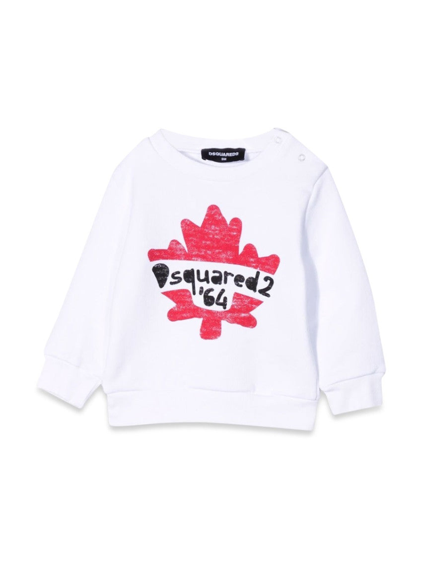 Babies White Graphic Sweatshirt 1