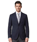 Navy Blue Solid Blazer 1