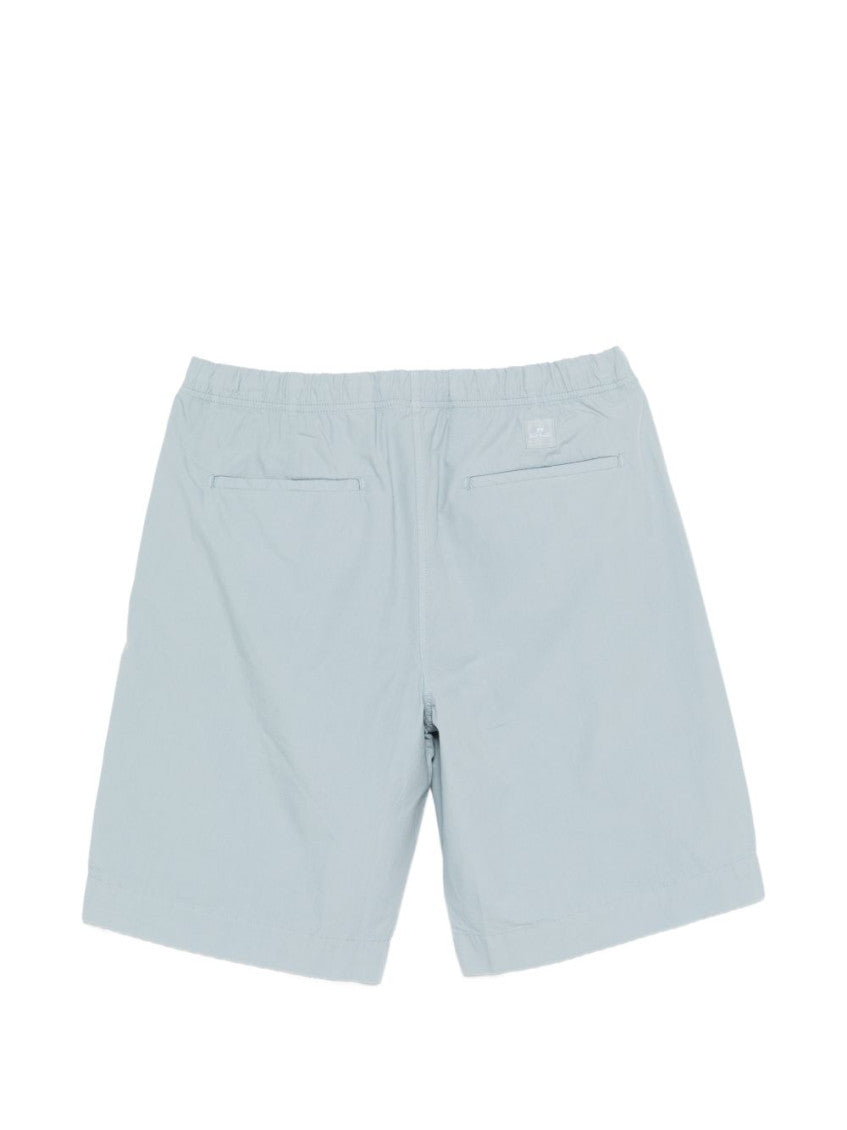 Light Blue Solid Shorts 2