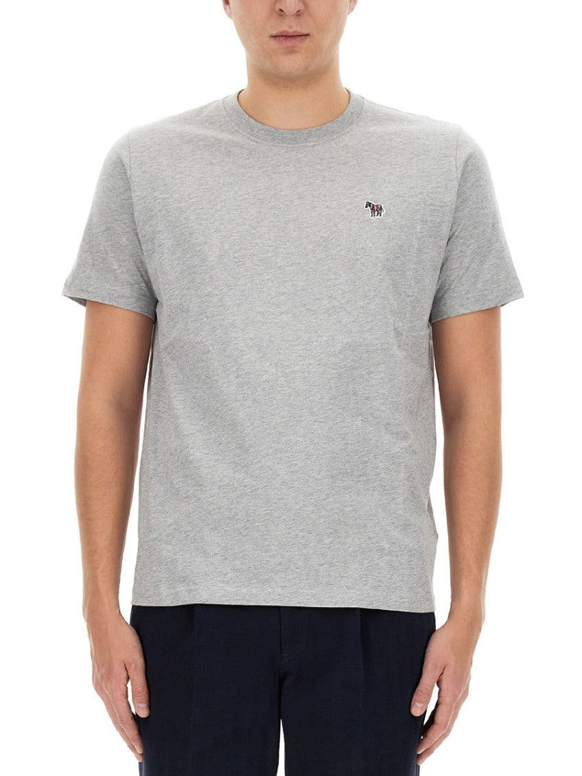 Grey Crew Neck T-Shirt 1