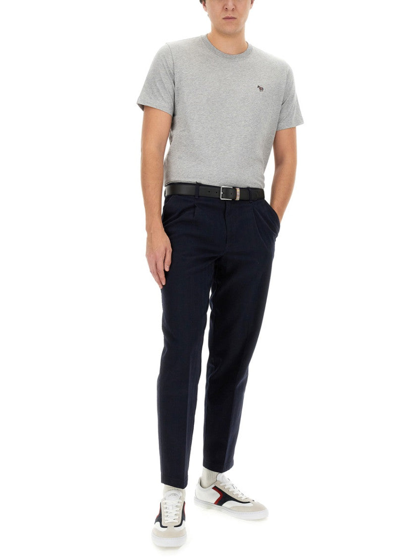Grey Crew Neck T-Shirt 2