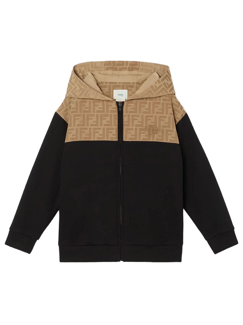 Boys Black Logo Hoodie 1