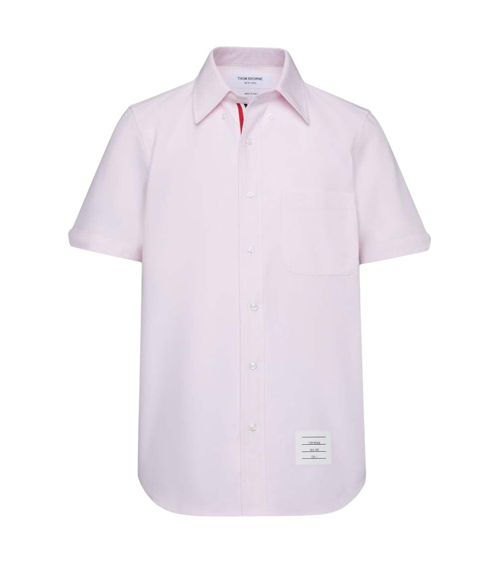 Pink Regular Solid Shirt 1